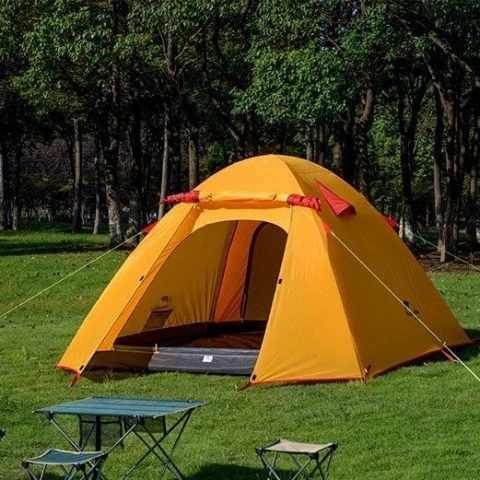 Naturehike stan P3 pre 2-3 osoby váha 2500g - oranžový